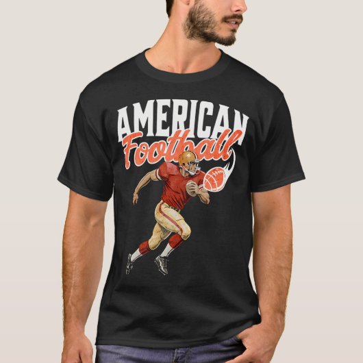 アメリカンフットボール Tシャツ (正面)