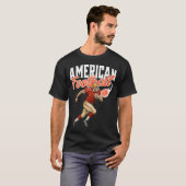 アメリカンフットボール Tシャツ (正面フル)