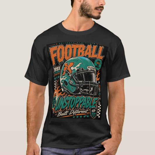 アメリカンフットボール Tシャツ (正面)