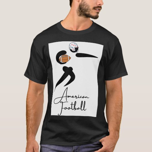 アメリカンフットボール Tシャツ (正面)