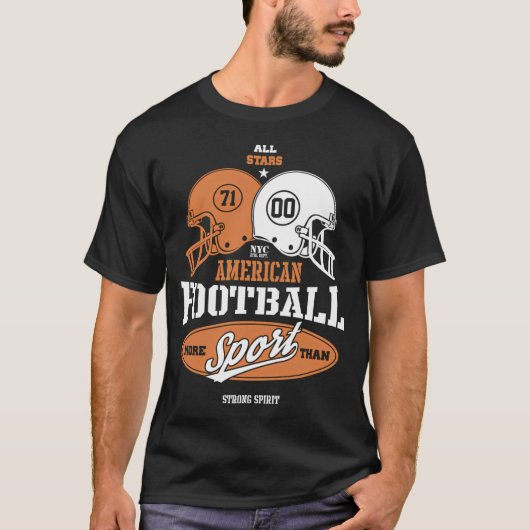 アメリカンフットボール Tシャツ (正面)