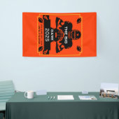 アメリカンフットボールTVウォッチパーティー 横断幕 (トレードショー)