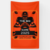 アメリカンフットボールTVウォッチパーティー 横断幕 (縦)