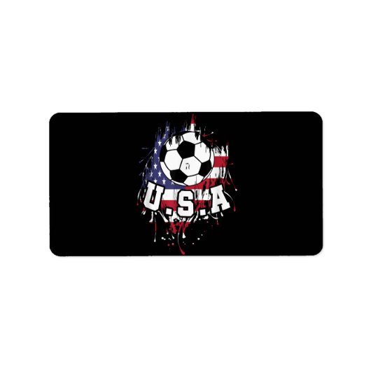 アメリカンフットボールUSA ラベル (正面)