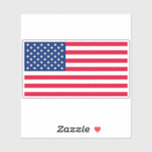 アメリカンフラグデカールバンパーカーウィンドウ シール (シート)