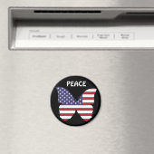 アメリカンフラグバタフライ磁石 マグネット (インサイチュ (食洗機))