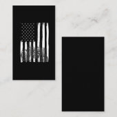 アメリカンフラグファームトラクタ愛国米国農業 名刺 (正面/裏面)