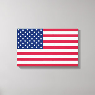 アメリカンフラグホームオフィスデコーキャンバスプリント キャンバスプリント