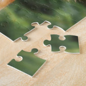 アメリカンフラッグカバリヤキングチャールズスパニエル犬パピー ジグソーパズル (側面)