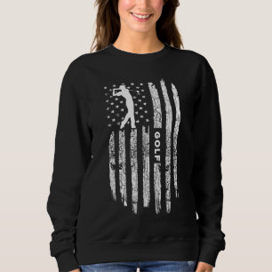 アメリカンフラッグゴルフ服ゴルファーヴィンテージゴルフ スウェットシャツ