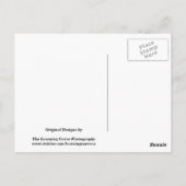 アメリカンフラッグストーンのテクスチャ ポストカード (裏面)