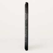 アメリカンフラッグストーンのテクスチャ Case-Mate iPhoneケース (裏面/右)