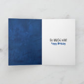 アメリカンフラッグディアー誕生日 カード (内部)