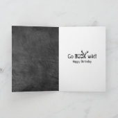 アメリカンフラッグディアー誕生日 カード (内部)