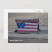 アメリカンフラッグバーン ポストカード (正面/裏面)