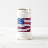 アメリカンフラッグビールスタイン ビールジョッキ (中央)