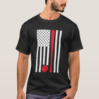 アメリカンフラッグベースボールフード付きスウェットシャツ Tシャツ