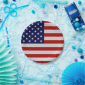 アメリカンフラッグ紙プレート ペーパープレート (パーティー)