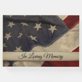 アメリカンフラッグ葬儀ゲストブック ゲストブック