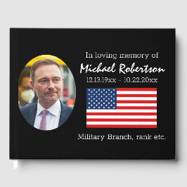 アメリカンフラッグ退役軍人メモリアルゲストブック ゲストブック