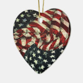 アメリカンフラッグ-カモフラージュバイシャーリーテイラー セラミックオーナメント (左)