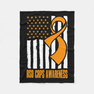 アメリカンフラッグCrps認識度 フリースブランケット