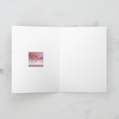 アメリカンフラミンゴ折り畳みサンキューカード サンキューカード (内部)