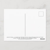 アメリカンフラミンゴ…J.J.オードボン ポストカード (裏面)