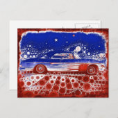 アメリカンフラームクラシックハガキ ポストカード (正面/裏面)