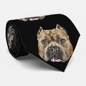 アメリカンブリーピットブルの犬のネクタイ ネクタイ (ロール)