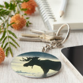 アメリカンブルムース キーホルダー (側面)