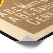 アメリカンブレックファーストフードヴィンテージ広告 ポスター (角)