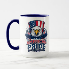 アメリカンプライド ハクトウワシ 愛国 コーヒーマグ マグカップ