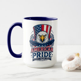 アメリカンプライド ハクトウワシ 愛国 コーヒーマグ マグカップ