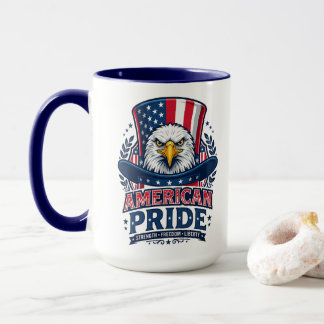 アメリカンプライド ハクトウワシ 愛国 コーヒーマグ マグカップ