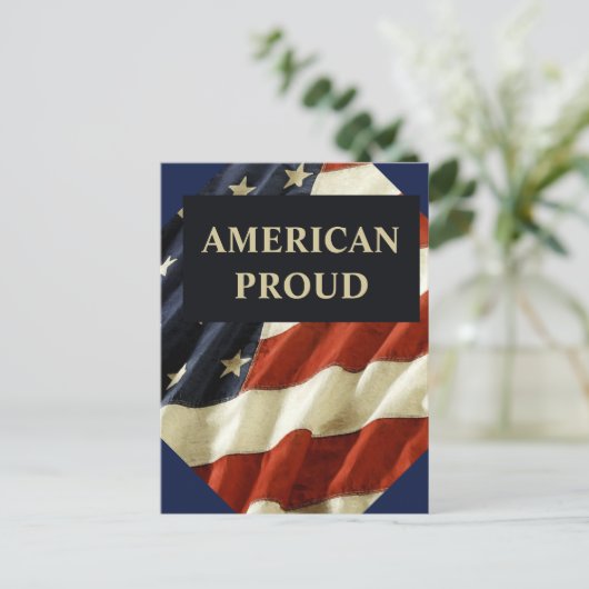 アメリカンプラウド ポストカード (スタンド正面)