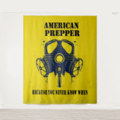 アメリカンプレッパー タペストリー (正面)