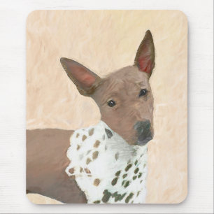 アメリカンヘアレス絵画テリアーズ – Dog Art マウスパッド