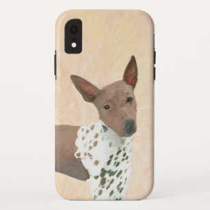 アメリカンヘアレス絵画テリアーズ – Dog Art iPhone XRケース