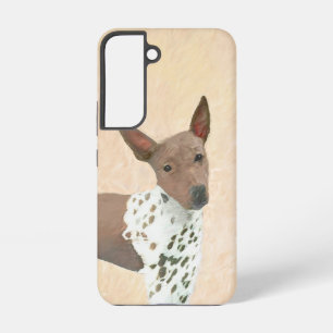アメリカンヘアレス絵画テリアーズ – Dog Art Samsung Galaxy S22ケース