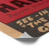 アメリカンベースボールリーグヴィンテージアートポスター ポスター (角)