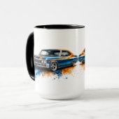 アメリカンホットロッドカーマグ マグカップ (正面左)