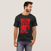 アメリカンホラーホテルデビル実在ア Tシャツ (正面フル)