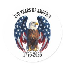 アメリカンホワイトヘッドワシ 愛国 250周年 1776-2026