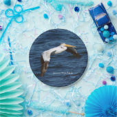 アメリカンホワイトペリカン紙プレート ペーパープレート (パーティー)