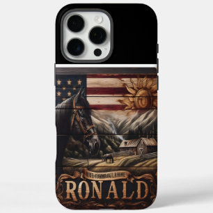 アメリカンホース絵画牧場 iPhone 16 PRO MAXケース