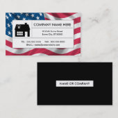 アメリカンホーム 名刺 (正面/裏面)