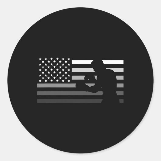 アメリカンボクシングTシャツ ラウンドシール (正面)
