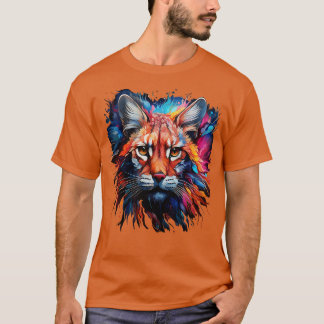 アメリカンボブキャットレインボー Tシャツ