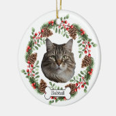 アメリカンボブテール セラミックオーナメント (左)